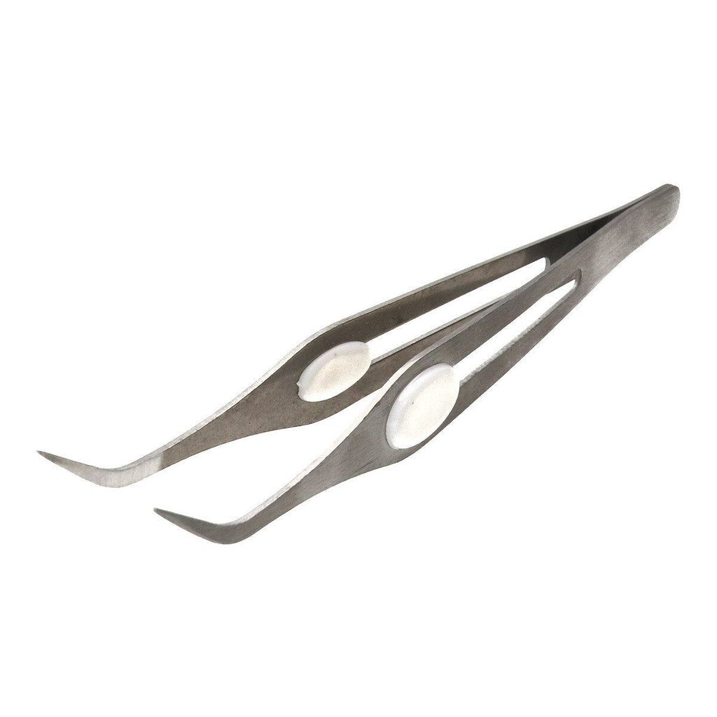 Basic element - Böjd pincett med kuddhandtag 1 styck Beadsmith