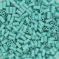 Miyuki Bugle Beads - Opaque Turquoise Green 3 mm, 10 gram Miyuki