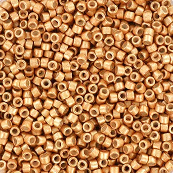 Miyuki Delica - Galvanized Semi Frosted Champagne 11/0, 5 gram Miyuki
