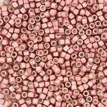Miyuki Delica - Galvanized Semi Frosted Pink Blush 11/0 5 gram