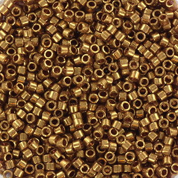 Miyuki Delica - Gold Luster Dark Topaz 11/0, 5 gram Miyuki