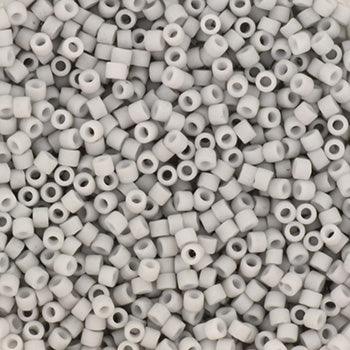 Miyuki Delica - Opaque Matte Light Smoke 11/0, 5 gram Miyuki