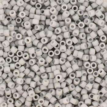 Miyuki Delica - Opaque Matte Light Smoke 11/0, 5 gram Miyuki