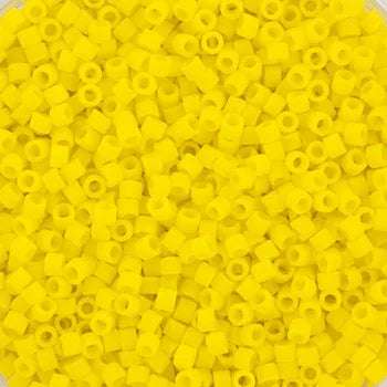 Miyuki Delica - Opaque Matte Canary 11/0, 5 gram Miyuki