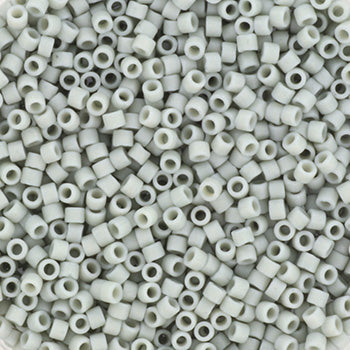 Miyuki Delica - Opaque Glazed Frosted Grey 11/0, 5 gram