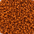 Miyuki Delica - Opaque Glazed Frosted Burnt Orange 11/0, 5 gram