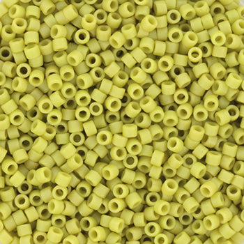 Miyuki Delica - Opaque Glazed Frosted Honeydew 11/0, 5 gram