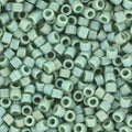 Miyuki Delica - Opaque Glazed Frosted Rainbow Celadon 11/0, 5 gram Miyuki