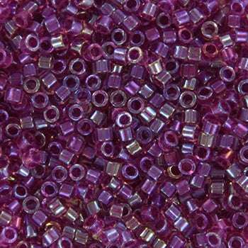 Miyuki Delica - Fancy Lined Magenta 11/0, 5 gram Miyuki