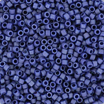 Miyuki Delica - Metallic Matte Royal blue 11/0, 5 gram Miyuki
