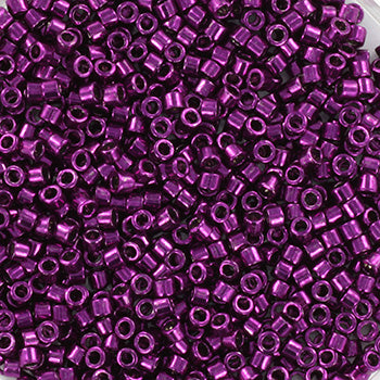 Miyuki Delica - Galvanized Dark Magenta 11/0, 5 gram Miyuki