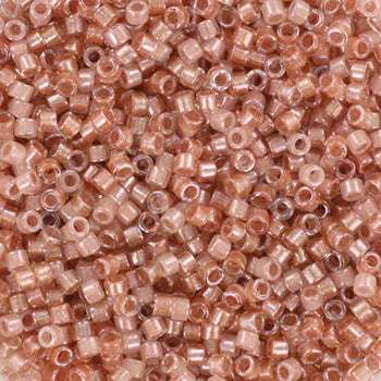Miyuki Delica - Sparkling Lined Vintage Rose 11/0, 5 gram Miyuki