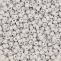 Miyuki Seed Beads - Fancy Frosted Palest Grey 11/0, 10 gram