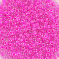 Miyuki Seed Beads - Inside Color Luster Fuchsia 11/0, 10 gram Miyuki