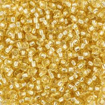 Miyuki Seed Beads - Silverlined Light Gold 11/0,10 gram