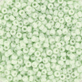 Miyuki Seed Beads - Opaque Light Mint 11/0, 10 gram Miyuki