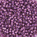 Miyuki Seed Beads - Duracoat Silverlined Dyed Dark Lilac 11/0,10 gram