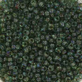 Miyuki Seed Beads - Transparent Picasso Sea Foam 11/0,10 gram
