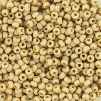 Miyuki Seed Beads – Opaque Glazed Frosted Moth Wing 11/0, 10 gram