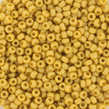 Miyuki Seed Beads – Opaque Glazed Frosted Citron 11/0, 10 gram