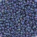 Miyuki Seed Beads – Opaque Glazed Frosted Rainbow Bayberry 11/0, 10 gram