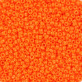 Miyuki Seed beads - Opaque Orange 15/0, 10 gram Miyuki