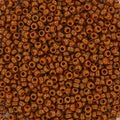 Miyuki Seed beads - Duracoat Opaque Sienna 15/0, 10 gram Miyuki