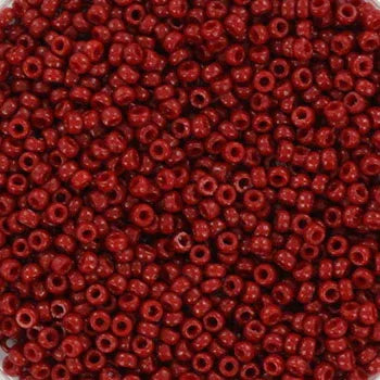 Miyuki Seed beads - Duracoat Opaque Jujube 15/0, 10 gram Miyuki