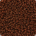 Miyuki Seed beads - Duracoat Opaque Cognac 15/0, 10 gram Miyuki
