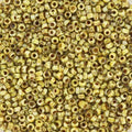 Miyuki Seed beads - Opaque Picasso Yellow 15/0, 10 gram Miyuki