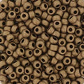 Miyuki seed beads - Matte Metallic Gold 8/0, 10 gram