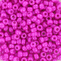 Miyuki Seed Beads - Opaque Dyed Magenta 8/0, 10 gram Miyuki