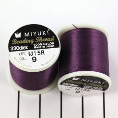 Miyuki Beading thread - Purple, 1 Rulle