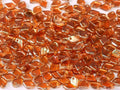 Dragon Scale Bead - Crystal Apricot Medium, 5 gram